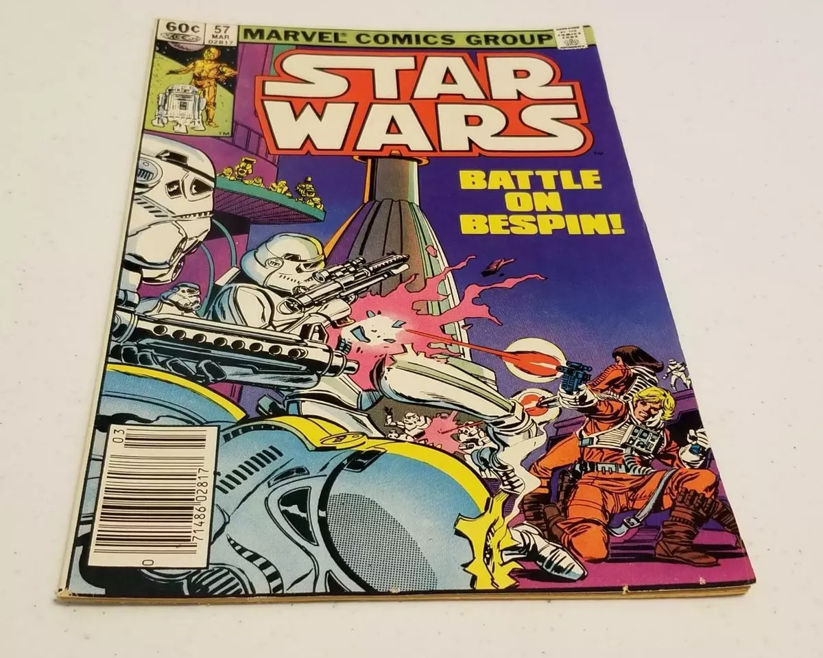 Marvel Comics Star Wars 57 1982 BATTLE ON BESPIN eBay