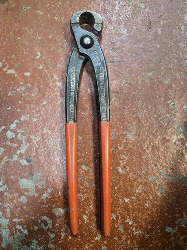 Vintage KNIPEX 1098 Ear Clamp Pliers System Oetiker W-Germany Front & Side Jaws
