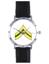 CORPORAL E-4 WATCH. US MILITARY, ARMY, MARINES. SHOW YOUR RANK. RARE FIND.