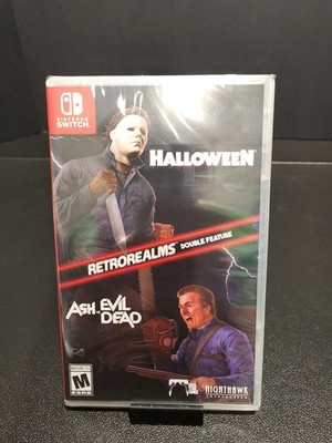 Halloween & Ash vs Evil Dead RetroRealms Double Feature Nintendo Switch New 