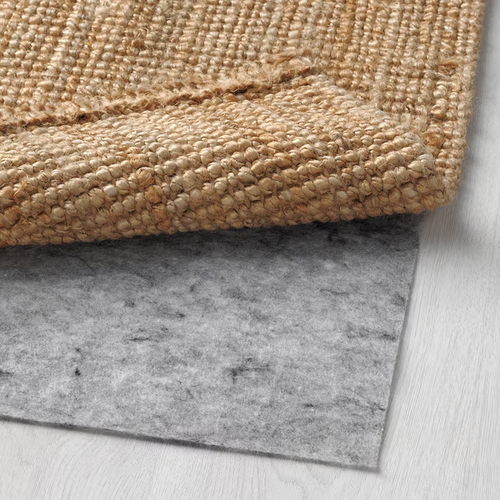 Ikea LOHALS Rug – Flatwoven, Natural, 2'7"x4'11" | Sustainable Simplicity - Picture 6 of 6