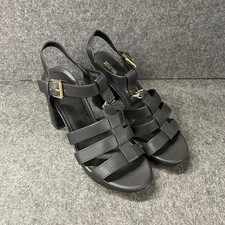 MICHAEL KORS Reed Platform Sandal Women's Size US 11 M Black