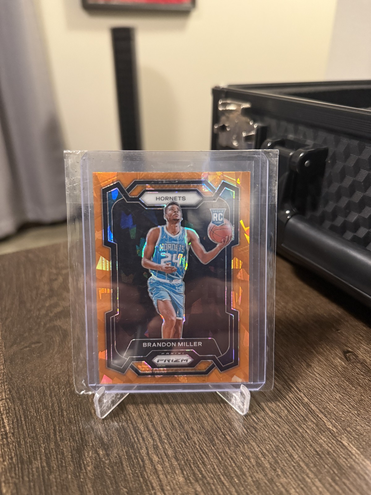 2023-24 Panini Prizm - Brandon Miller #152 Orange Ice Prizm (RC)