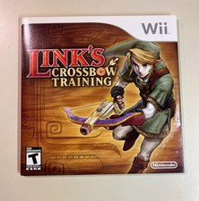 Nuovo Vecchio Stock - Link's Crossbow Training Wii Videogioco Nintendo Action Shooter