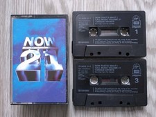 Now 21 - Various Artists Double Cassette Album Audio Cassette Tape