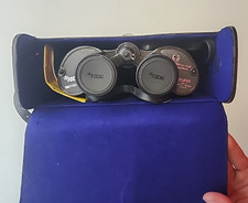 Very Nice Focal Japan  20X 60mm Binocular  Manual  lens covers w Carry Case