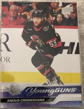 23/24 UD EXTENDED ANGUS CROOKSHANK YOUNG GUNS RC SP ROOKIE #706