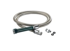 Krowne 21-135L 72" Low Lead Stainless Steel Pre Rinse Hose with Grip | Commer...