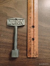 Vintage ZURN Square Hydrant Water Spigot Key 3/8"