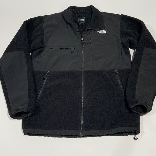 Men’s North Face Sz L Denali Jacket Black Pile Fleece Vintage 2000’s Coat