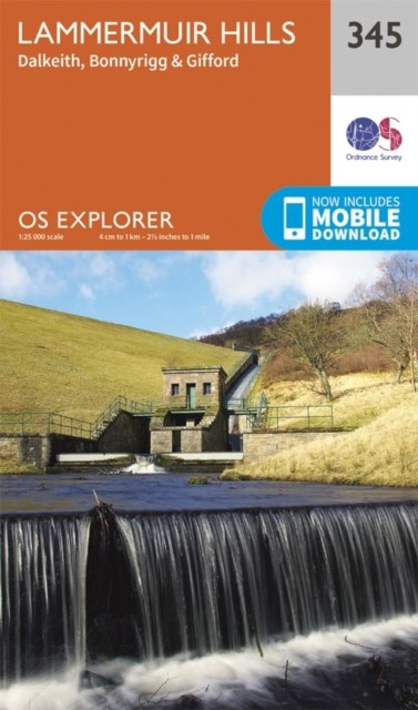 Lammermuir Hills by Ordnance Survey (Sheet map, folded)