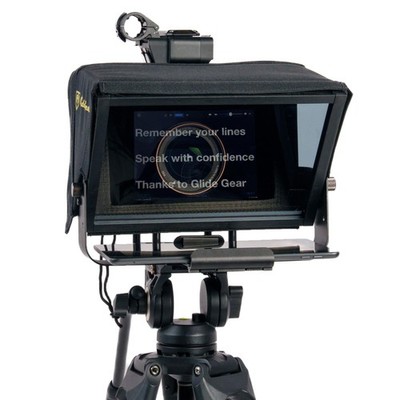 TMP 100 Teleprompter   DSLR, Tablet, Smartphone   12'' Glass, Carry Case, No A...