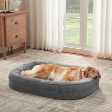 XL Orthopedic Dog Bed - Waterproof Egg-Crate Foam Sofa with Washable Cover