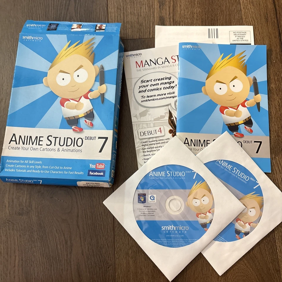 Smith Micro Anime Studio Debut 7 for PC, Mac - Image 4 of 4