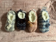 LUK EES-By MUK LUKS- Ballerina Slippers Size 6-10 NWT  NO RETURNS.