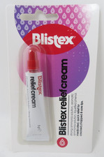 Image of Blistex Relief Cream 5g Lip Balm for Cold Sores Dry Cracked Chapped Sore Lips