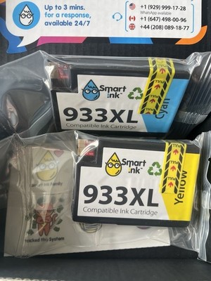 Smart Ink 933XL Cyan Gelb Ersatz Druckertinte für Office Jet