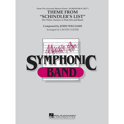 Theme from Schindler's List Level 4 by Itzhak Perlman Arranged by Calvin Custer