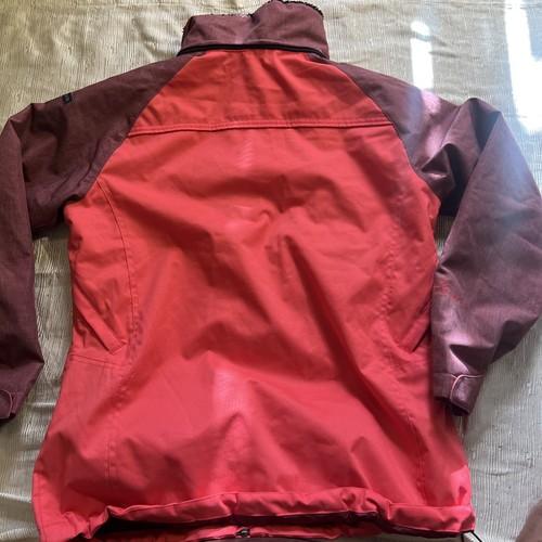 Ride Snowboards MTN Dry Shell Nylon Snowboard Jacket Women XL Pink Fluffy - Picture 9 of 10