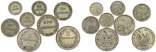 Greece - Lot 20, 50 Lepta, 5 Drachmai 1926 - 1930 - 8 pieces