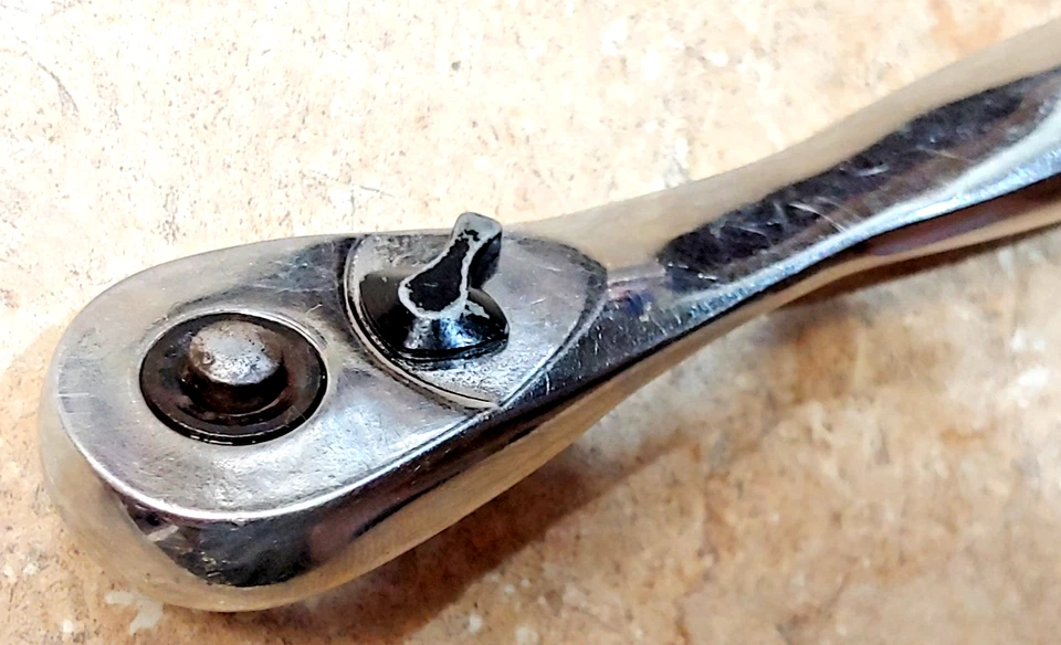 Llave de vaso de trinquete Craftsman 1/4" Drive 75T 2072 A-AE fina 75 dientes arco de 5° Foto 4 de 4