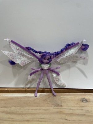 Holobrite Lantern PIXIE REPLACEMENT 5'' Doll Wren With Wings Purple Hair