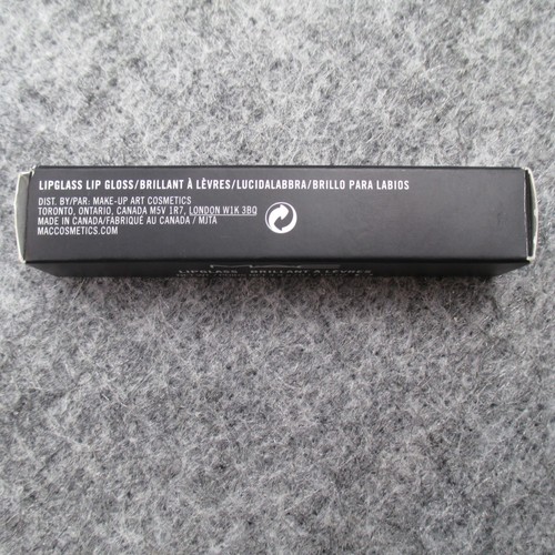 MAC Lipglass Hot Spell Lip Gloss 0.17oz New Boxed Shiny Brillant à Lèvres Canada - Picture 4 of 5