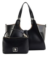 U.S. Polo Assn. Margaret Shoulder Bag Schultertasche Tasche Black Schwarz