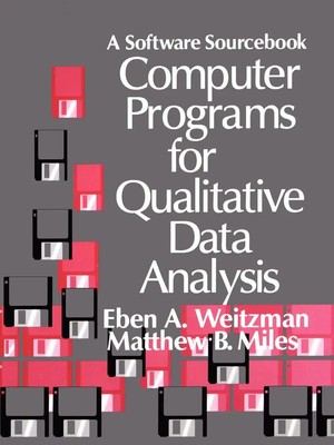 Computer Programs for Qualitative Data Analysis | A Software Sourcebook | Buch