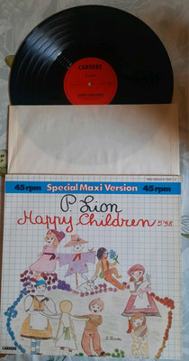 12'' P. LION---HAPPY CHILDREN (ITALO)  Maxi Single 817505
