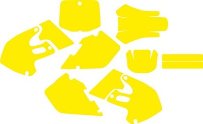 Suzuki RM125-250 1999-2000 vector template
