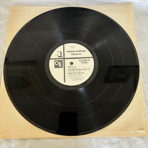 Freddie Hubbard – Polar AC CTI 6056 S1 Promo Stereo Gatefold LP Album - Picture 6 of 12