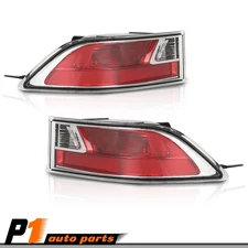 Rear Bumper Lights Reverse Lamps Pair Fits Lexus Gx460 2014-2021 Back Up Light