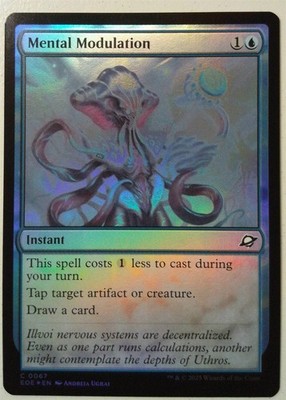 Mental Modulation *FOIL Common* Magic MtG x1 Edge of Eternities