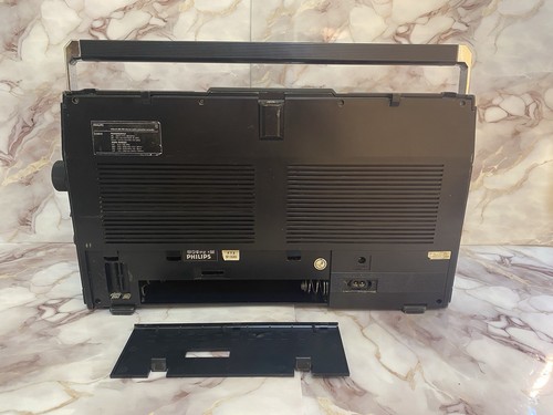 RAR Philips D8814 "Elephant" Ghettoblaster Ghettoblaster AM/FM Spatial Stereo *LESEN* - Bild 9 von 23