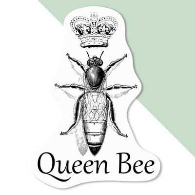 Aufkleber Sticker ''Bienenkönigin'' (DW048622)