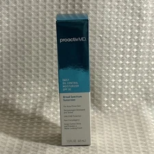 ProactiveMD Daily Oil Control Broad Spectrum Sunscreen SPF 30 Sealed Expired