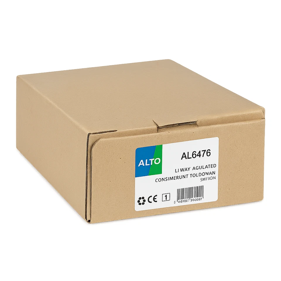 Alto AL6476 11 Way Consumer Unit 100A DP Main Switch Insulated Plastic Fuse Box - Image 3 of 3