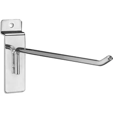 Slatwall Hooks 50PC 6 inch Extra Heavy Duty 25lb Capacity Pegboard Gridwall D...