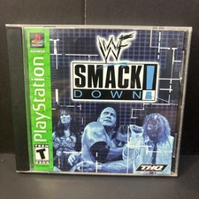 WWF SmackDown (Sony PlayStation 1, 2000) Complete Pristine