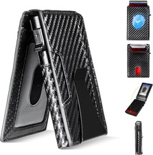 Cartera Delgada Para Hombre Con Bloqueo RFID, Tarjetero Desplegable De Aluminio.