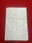 1862 Tired of Chasing Rebs General Taylor Lice Biting Like Hell Civil War Letter