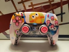 TMR Analogs Custom Owl Ps5 Sony DualSense Wireless Hydro Dipped 