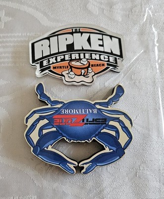 CAL RIPKEN EXPERIENCE Myrtle Beach & ESPN ZONE Baltimore REFRIGERATOR MAGNET Lot