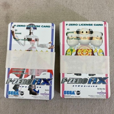 f(x) エフエックス 公式 トレカ 200 Pcs SEGA F-ZERO AX License Cards | eBay