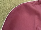 Voyagers K9 Apparel Rat Terrier Maroon/grey Winter Coat Funnel Neck Size XL — photo 7