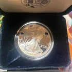 2003 W American Eagle One Ounce Silver Proof Coin w/ Original Box & COA