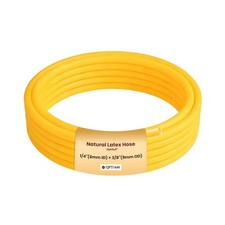 ayktiuf Natural Latex Rubber Tubing Tube 3/8in OD  9mm  x 6mm 9mm-12FT,