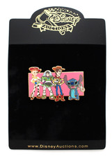 Disney Auctions Pin DA Stitch with Toy Story Gang LE1000
