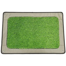 NGT Bivvy Mat Neoprene & Astro Turf Waterproof Carp Fishing Roll Up Door Mat